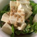 まゆのふ♬'s cooksnap of when they made 韓国風♡豆腐をのせたサンチュのサラダ.