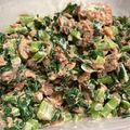 クックY7TT9A☆'s cooksnap of when they made 大根の葉　サバ缶和え.