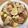 huu_ka's cooksnap of when they made 冷凍さといもとサバ缶(味噌煮)の煮物.