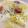aporoo25's cooksnap of when they made 白菜のミルクスープ.
