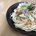 Sac’HiNa's cooksnap of when they made ねぎたっぷり挽肉ともやしの油そうめん炒め.