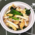 そらいろ猫's cooksnap of when they made ほうれん草、しめじ、油揚げのおひたし✨.