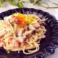 とのチャマ's cooksnap of when they made アンチョビが隠し味！鮭のクリームパスタ♡.