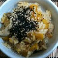 ノビル's cooksnap of when they made ♪かぼちゃしめじ炊き込みご飯♪.