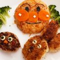 ああーちゃｎ's cooksnap of when they made ２歳♪誕生日アンパンマンプレート☆.