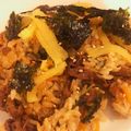 nicomaru7's cooksnap of when they made あのキンパ釜飯を炊飯器で、超簡単♬.