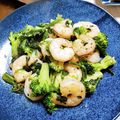 かわゆう1211's cooksnap of when they made 簡単♡エビとブロッコリーのニンニク炒め♡.