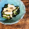 カズ形33's cooksnap of when they made 洗い物少ない！オクラとササミのおかか和え.