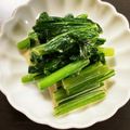 yum＊chim's cooksnap of when they made かぶの葉♪辛子マヨネーズ和え.