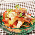 banbonmama's cooksnap of when they made 鶏ささみと、ピーマンのおかか和え☆.