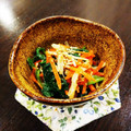 こうゆちゃん's cooksnap of when they made ほうれん草とエノキの和え物.