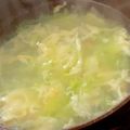 MULA's cooksnap of when they made 【低糖質な食事】コンソメ卵の雑穀雑炊.
