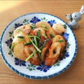 Newチヨコっと♪'s cooksnap of when they made カブとちくわのガリバタしょうゆ炒め.