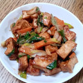 ポニーリボン's cooksnap of when they made こってり★厚揚げと白ねぎのオイマヨ炒め.