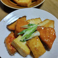 和☆2049's cooksnap of when they made 鮭と厚揚げの照り焼き.