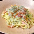 ばたみそーぱん☆'s cooksnap of when they made ランチに簡単☆カニかまドリア.