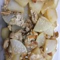 クックDY1LO6☆'s cooksnap of when they made 簡単★豚バラと大根のバター醤油炒め.