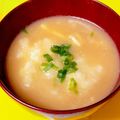 t0mt0mt0m's cooksnap of when they made あったかとろとろ長いも味噌汁.