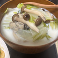 イオリ♂'s cooksnap of when they made ぷりっぷり♪牡蠣と白菜のミルクスープ.
