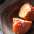 いちごスロータクシー's cooksnap of when they made 柿とカブの三五八漬け.