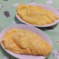 赤い電話's cooksnap of when they made チーズオムレツ.
