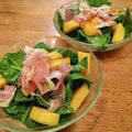 pali's cooksnap of when they made ドレッシングなし☆柿と生ハムのサラダ♬.