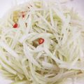 kucingcil's cooksnap of when they made ソムタム タイ料理 青パパイヤのサラダ.