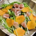 ＊＊もっさん＊＊'s cooksnap of when they made 柿と生ハムのオードブル.