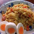 rikoko17's cooksnap of when they made 炊飯器で簡単★カレーピラフ.