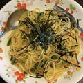 タクミ221's cooksnap of when they made 1人ランチ☆なめたけと大根葉の簡単パスタ.