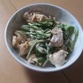 きらり流れ星's cooksnap of when they made サラダチキンと水菜の柚子胡椒ポン酢サラダ.