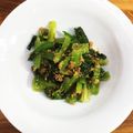 horseland's cooksnap of when they made レンチン◎小松菜のごま味噌あえ◎簡単.