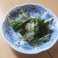 きらり流れ星's cooksnap of when they made 水菜と味付け海苔のササッとサラダ.