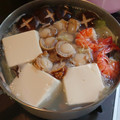 ちゃーりーWKY's cooksnap of when they made 白だしで♪簡単ひとり鍋.