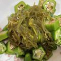 KAORU4649's cooksnap of when they made 簡単オクラとめかぶの酢の物.