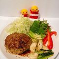 kunyama's cooksnap of when they made 糖質制限◆牛脂で簡単ジューシーハンバーグ.