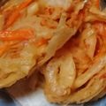 クックIPRZWN☆'s cooksnap of when they made クッキングペーパーでプロのかき揚げ！.