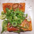 ちーずぴざ's cooksnap of when they made 生麩レシピ　あわ麸の甘辛ステーキ.