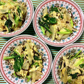 ふたごゆき's cooksnap of when they made 小松菜とえのきの塩昆布卵炒め.