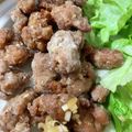 あやたん怪獣's cooksnap of when they made 大豆のお肉でヘルシーから揚げプレート.