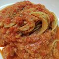 Galão's cooksnap of when they made タラバ蟹で・うふふ♪のトマトパスタ★.