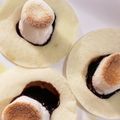 なりのり１３'s cooksnap of when they made 餃子の皮ピザ:チョコマシュマロ.