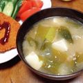 あんまかろん☆'s cooksnap of when they made 玉ねぎと豆腐の味噌汁.