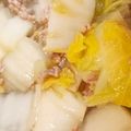 しーちゃんpapa's cooksnap of when they made 白菜がたっぷり食べられるひき肉くずあん。.