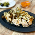 つかしお's cooksnap of when they made 鶏のきのこレモン蒸し.