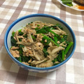maki_08's cooksnap of when they made ヘルシー！ほうれん草と舞茸のツナ缶和え！.