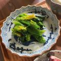 Omnibusman's cooksnap of when they made ほうれん草のおひたし.