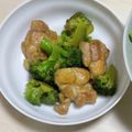 クック6GVGY8☆'s cooksnap of when they made 鶏肉とブロッコリーのオイスターソース炒め.