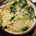 cococo710's cooksnap of when they made 鱈と牡蠣のお鍋☆〆の雑炊も美味.