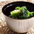 E吉☆'s cooksnap of when they made 白だし・粉チーズ【ブロッコリーのお浸し】.